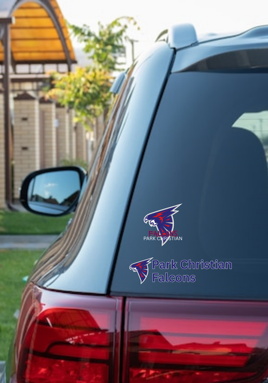PCS Falcons Decal/Sticker PCS31