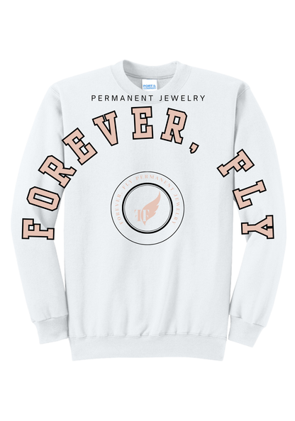 Large Letter Custom Cut Sweatshirt