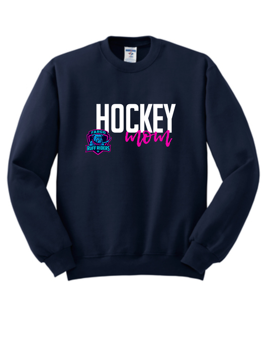 Ruff Riders Hockey Mom Crew Sweatshirt