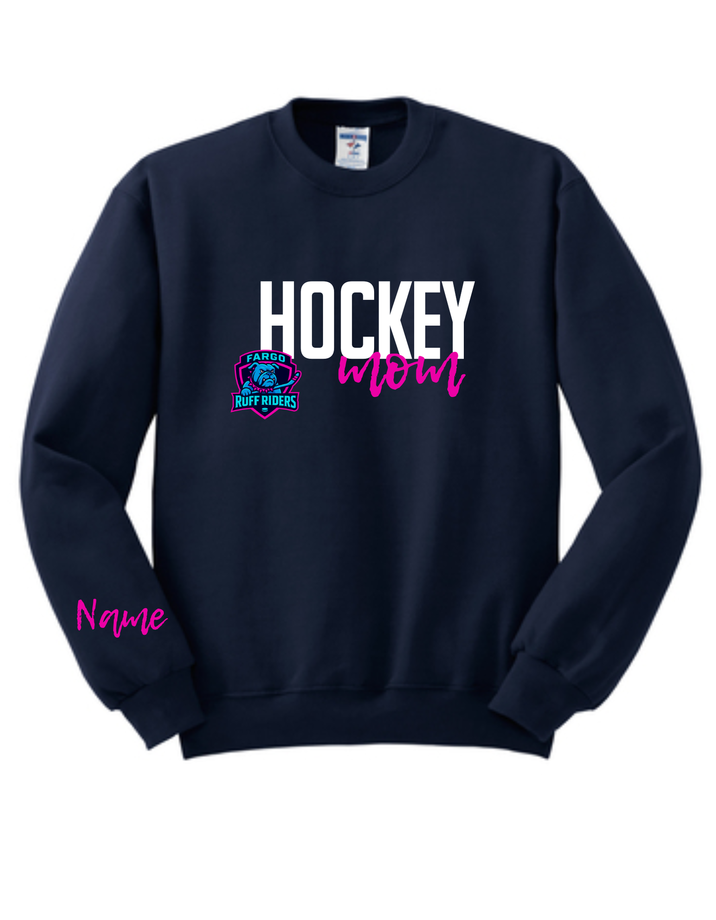 Ruff Riders Hockey Mom Crew Sweatshirt