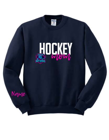 Ruff Riders Hockey Mom Crew Sweatshirt