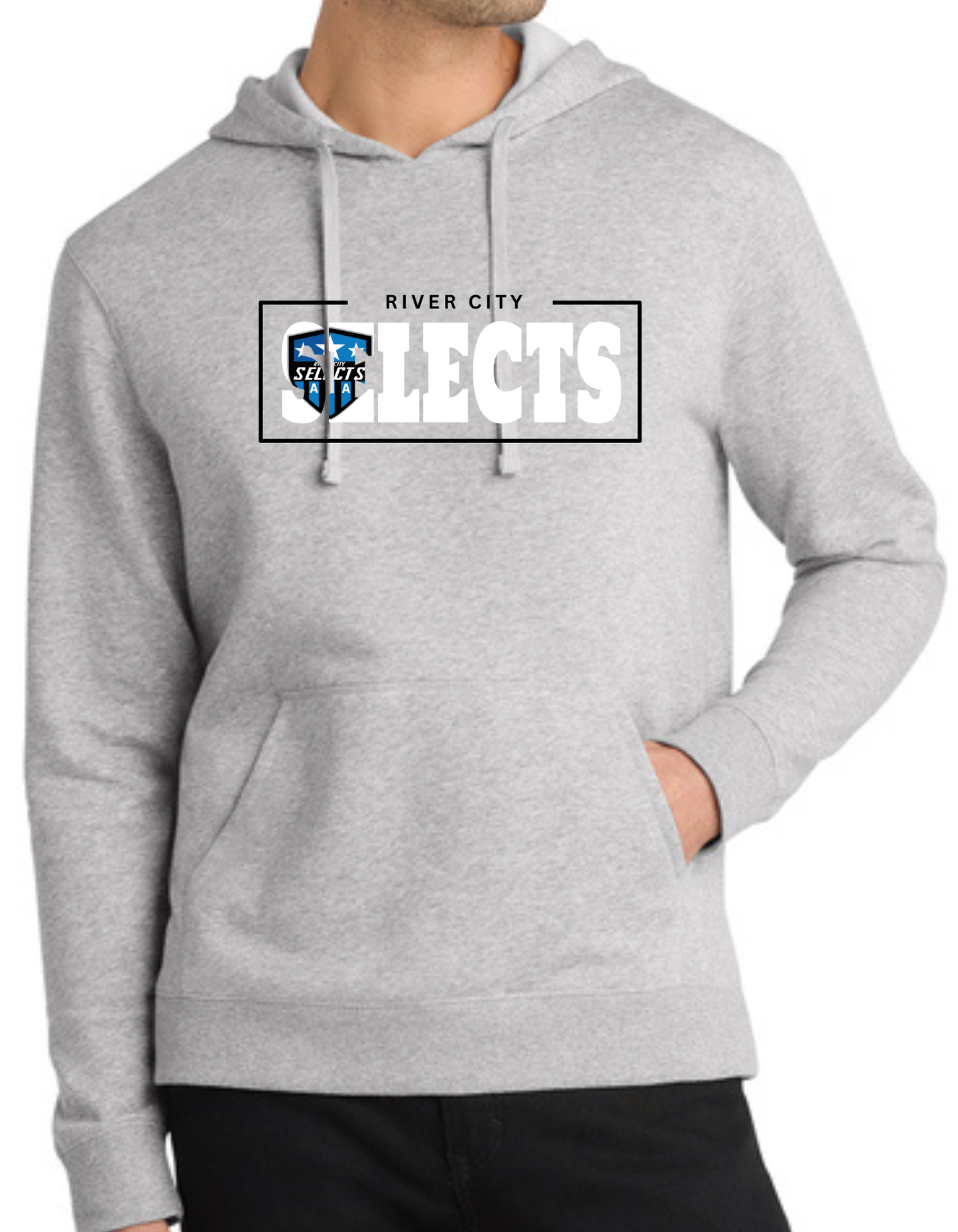 Selects Inset Logo Hockey - Tee, Crew, Hoodie