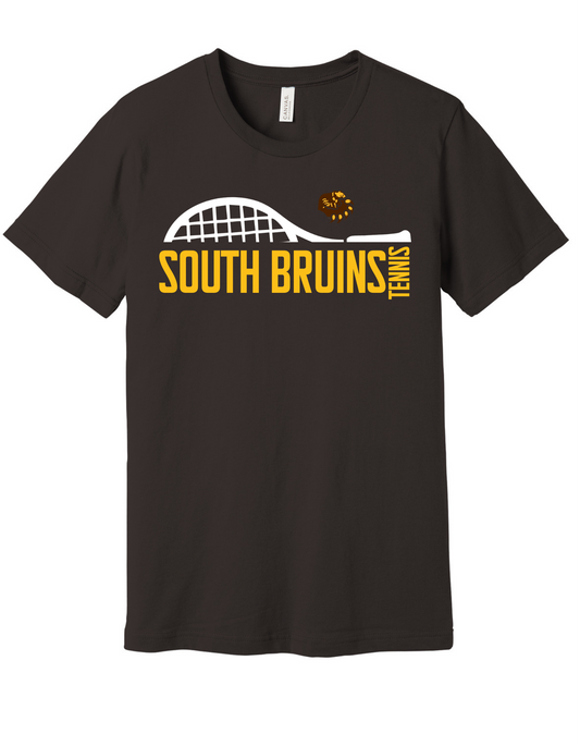 Bruins Tennis Tee, Crew or Hoodie
