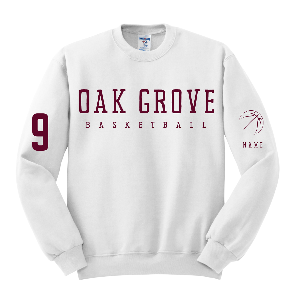 Oak Grove Basketball Custom Crew
