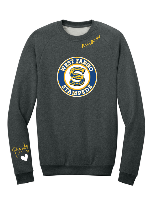 Stampede Mama Hockey Crew Sweatshirt