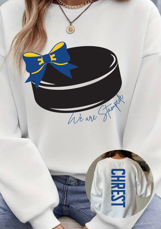 Stampede Puck and Bow