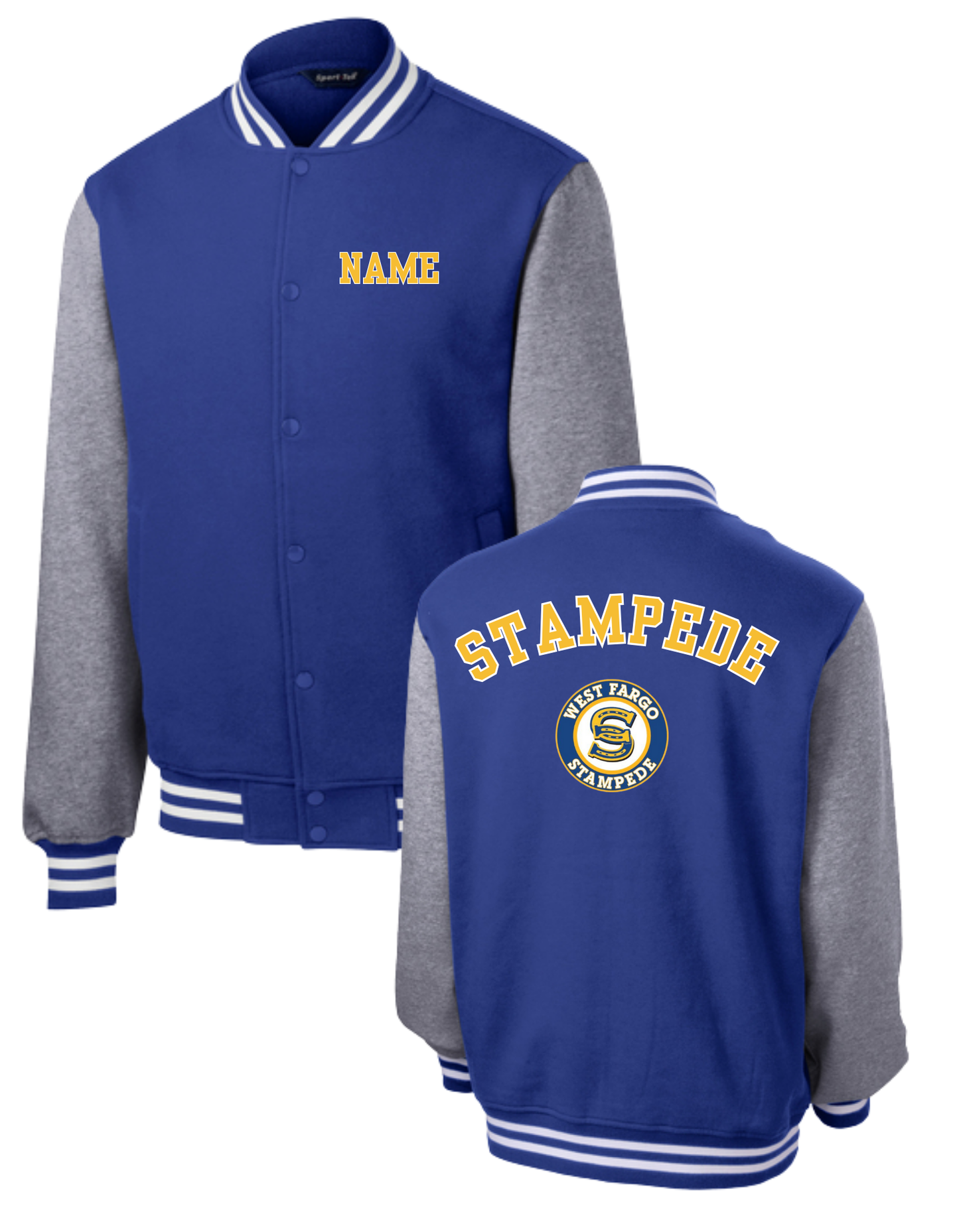 Fleece Varsity Team Jacket