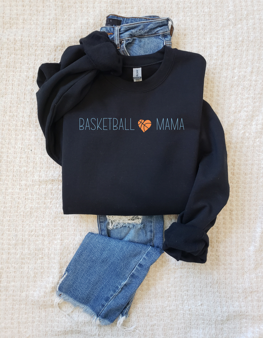 Thunder Basketball Mama Tee or Crew