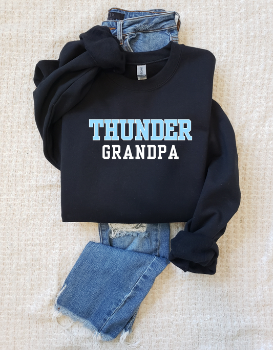 Thunder Grandpa Crew Sweatshirt