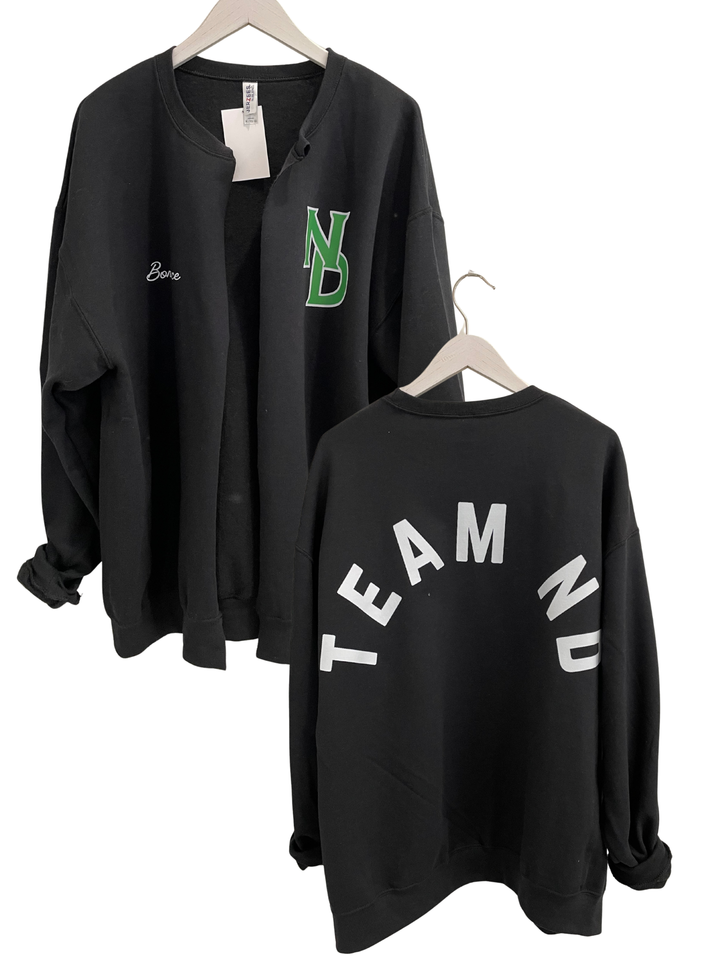 Team ND Hockey Letterman's Cardigan