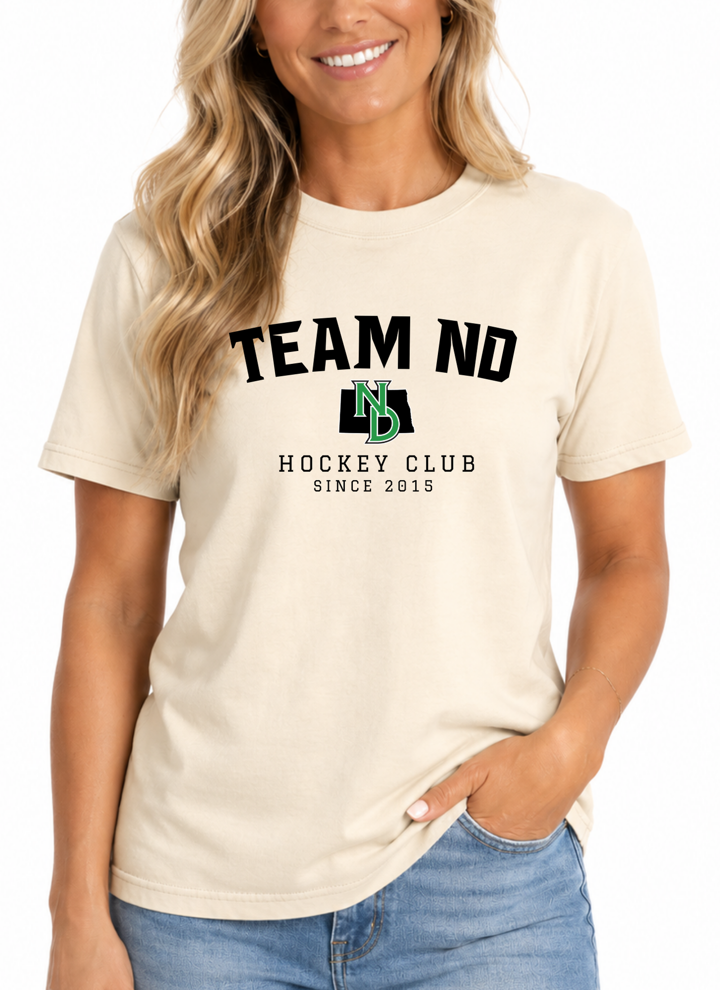 Team ND Cream Tee