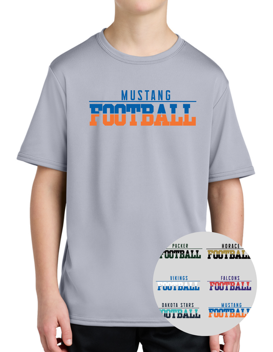 School FOOTBALL Dry Fit Tee