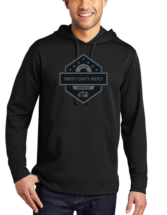 Eighty Twenty Gray Logo Hoodie