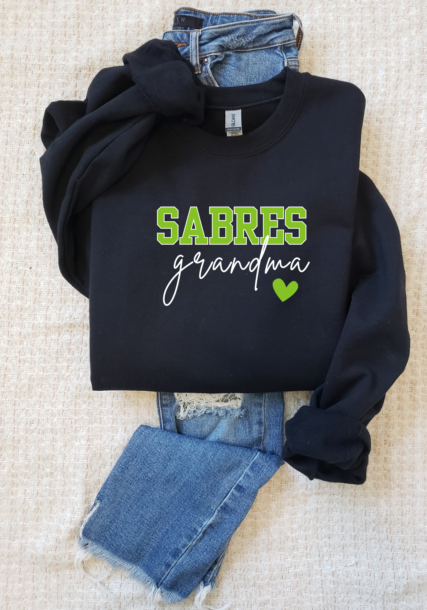 Sabres Grandma Crew Sweatshirt