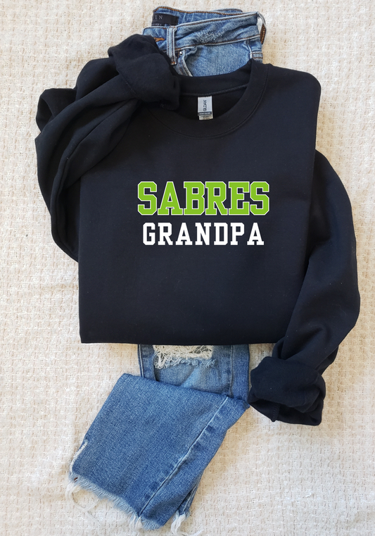 Sabres Grandpa Crew Sweatshirt