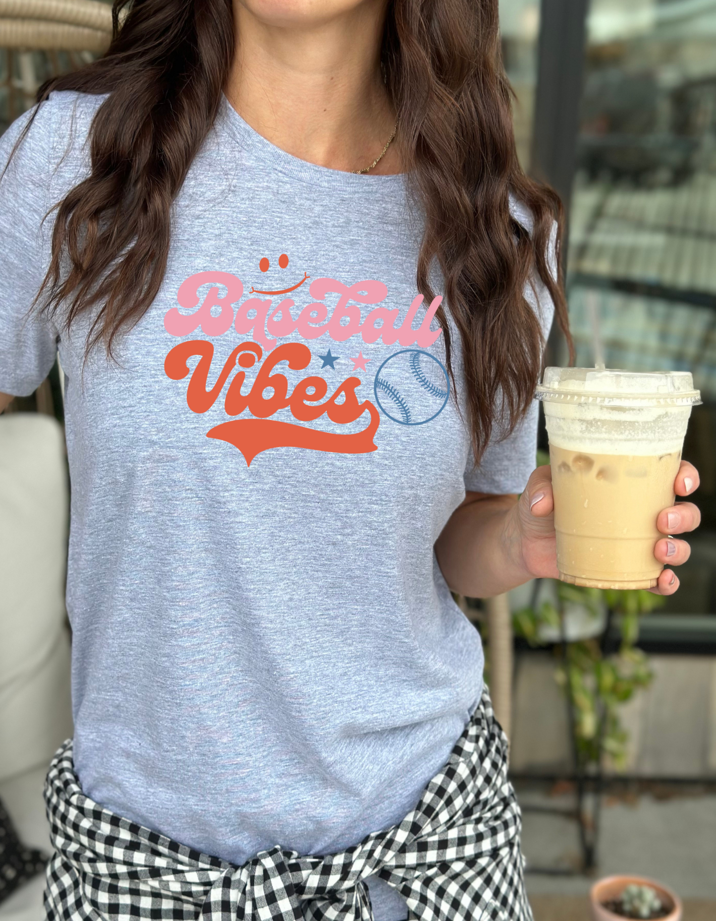 Baseball Vibes Tee or Crew