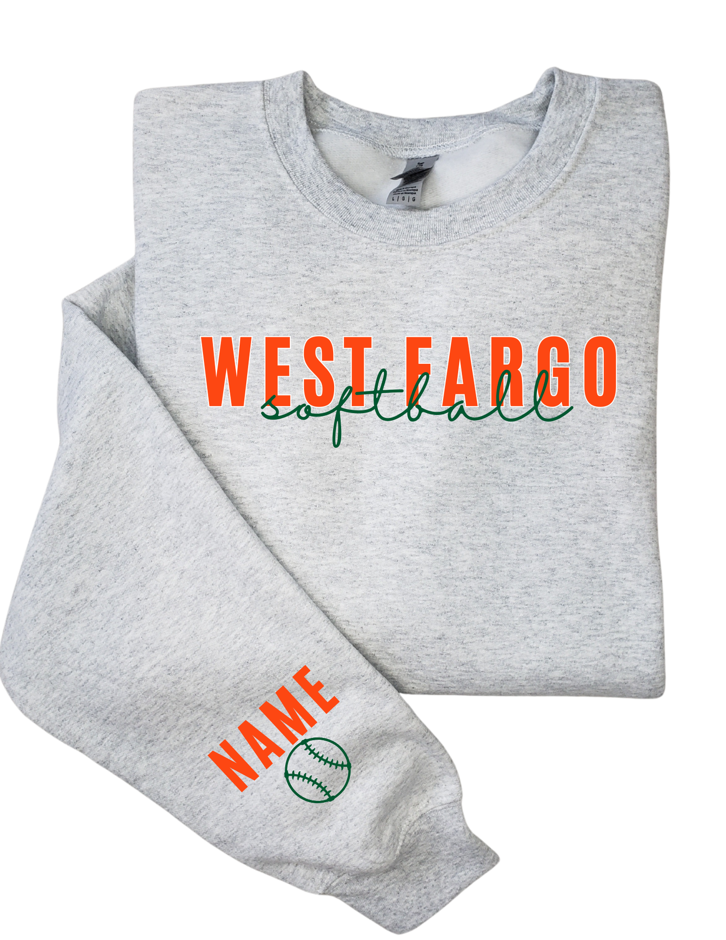 West Fargo Softball Custom Sleeve