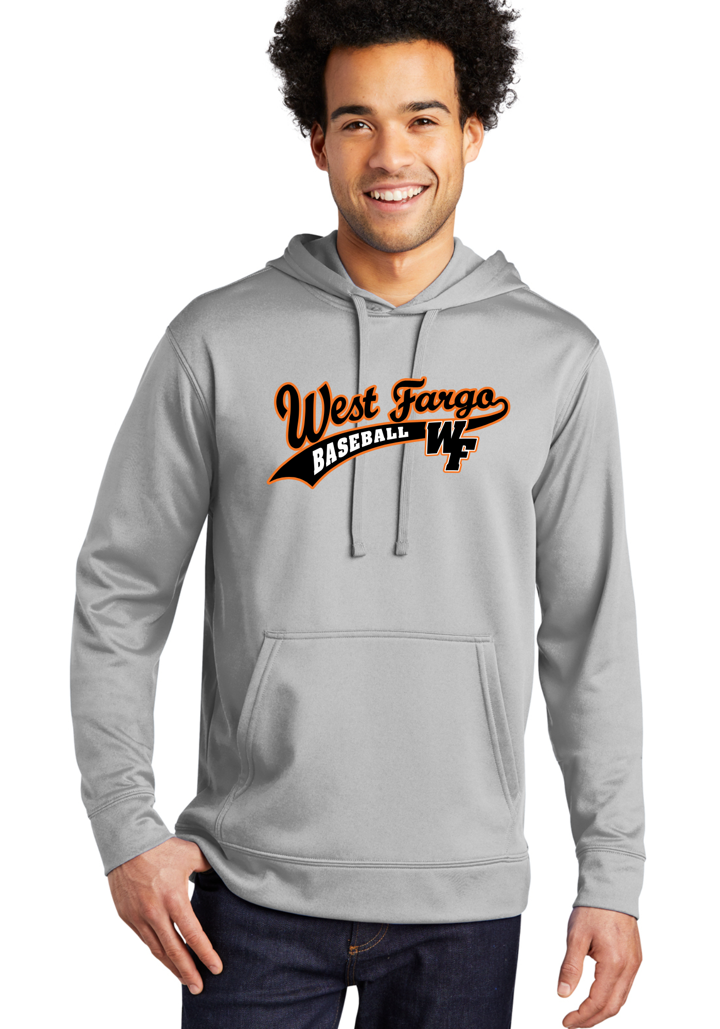 West Fargo Baseball Dri Fit Hoodie WFB01