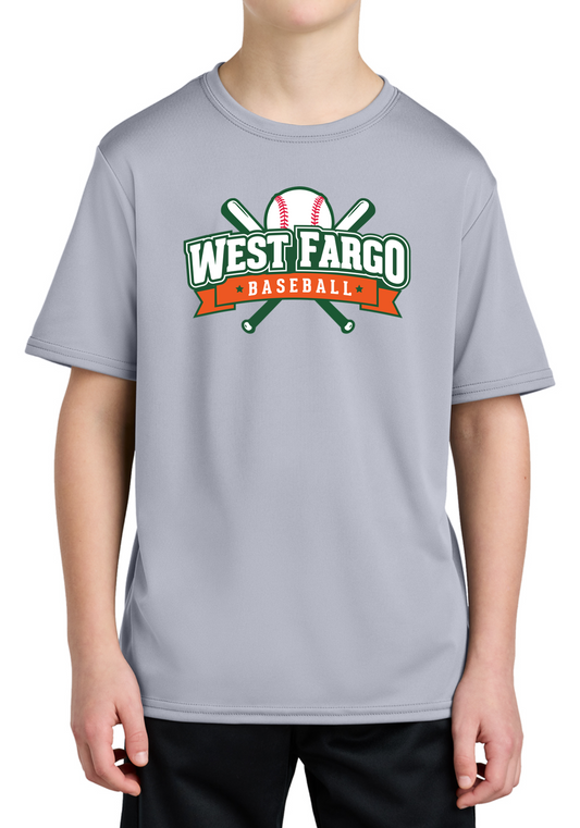 West Fargo Baseball Bat Tee WFB10