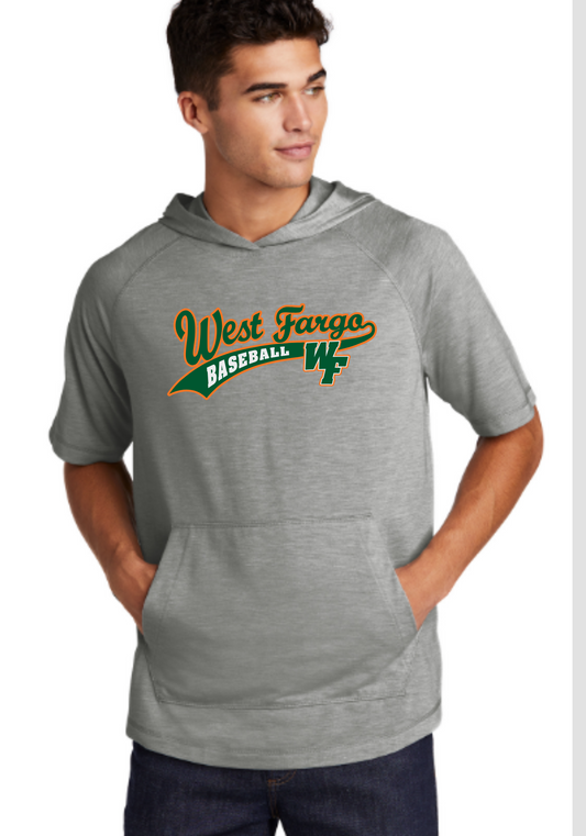 West Fargo Baseball Short Sleeve Hoodie WFB01