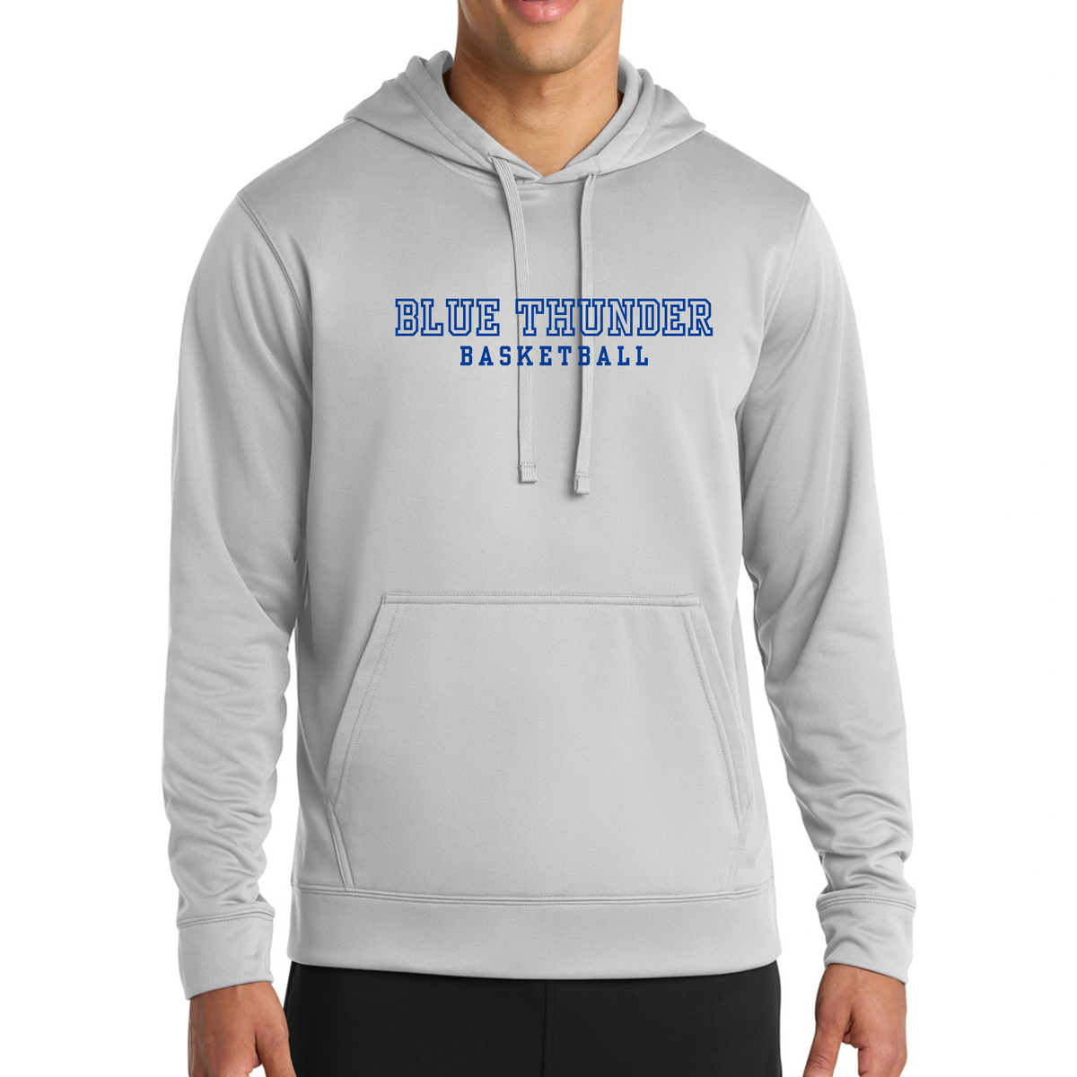 Blue Thunder Basketball Youth Dry Fit Tee, Long Sleeve , Hoodie