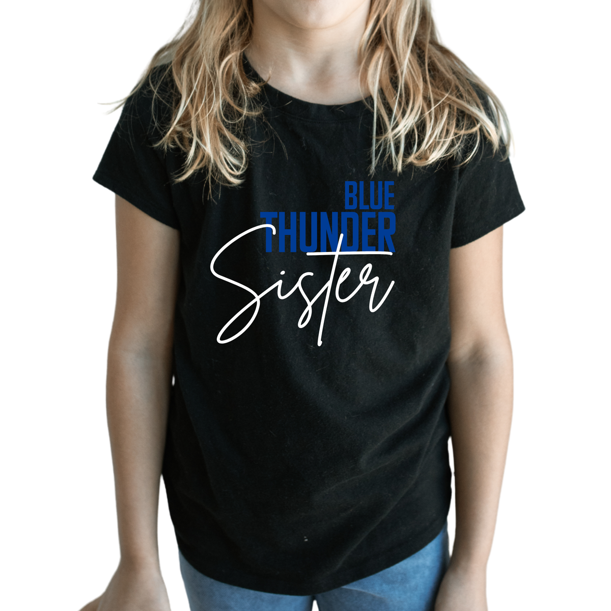Blue Thunder Sister Tee Shirt, Hoodie, Crew