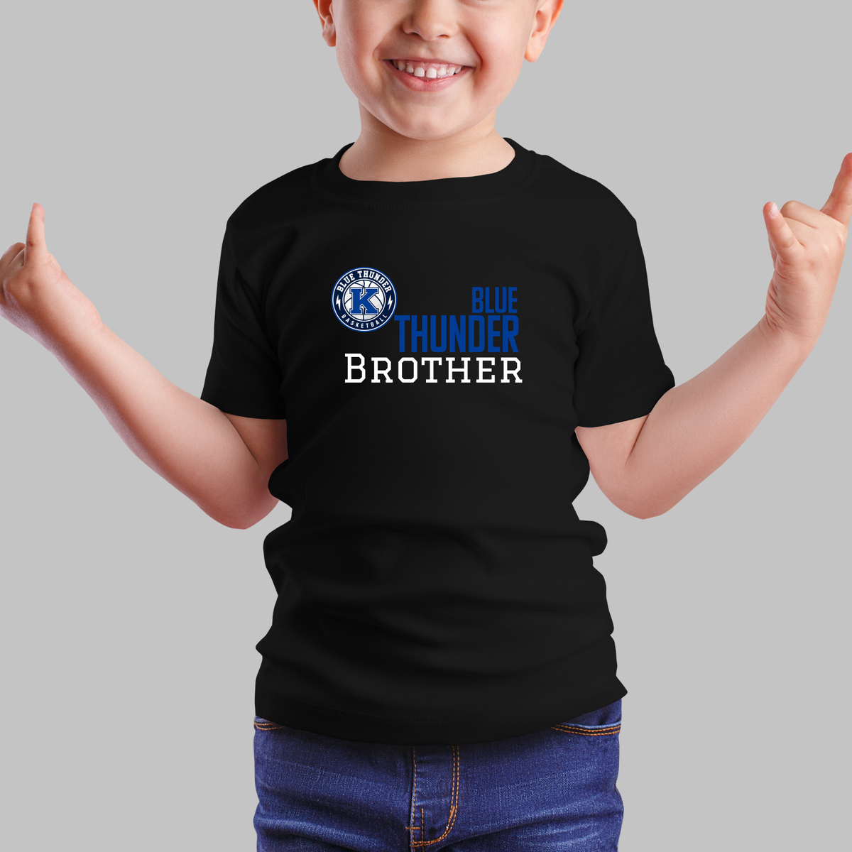 Blue Thunder Brother Youth Dry Fit Tee, Long Sleeve , Hoodie