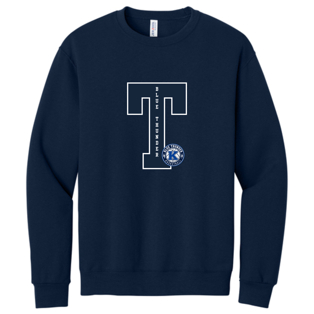 Blue Thunder Basketball Tee Shirt, Hoodie, Crew