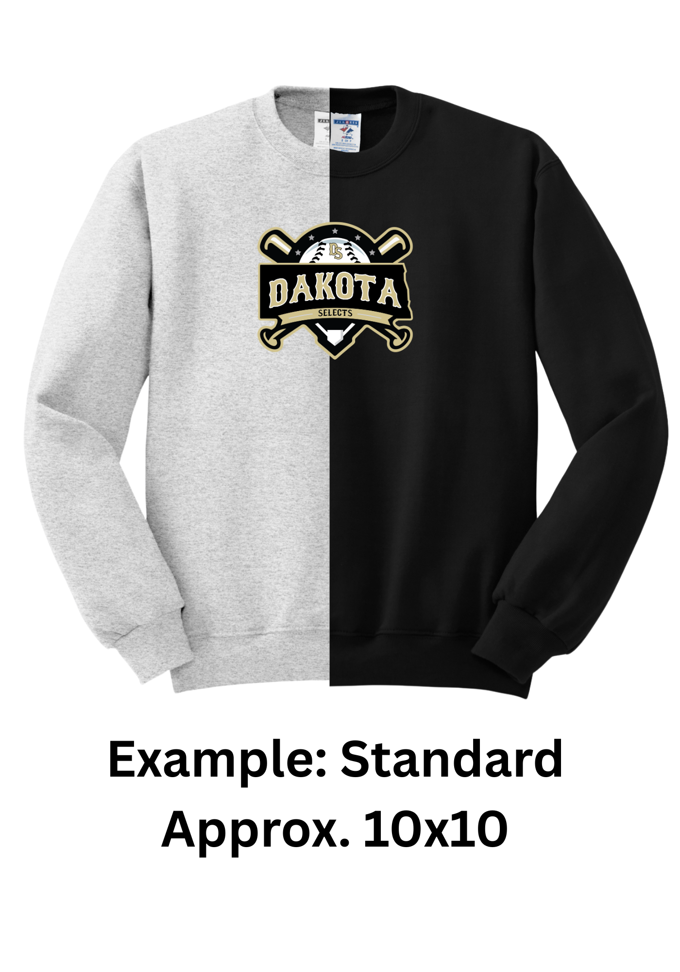 Custom Color-block Crew Sweatshirts