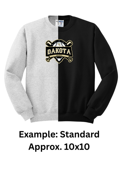 Custom Color-block Crew Sweatshirts