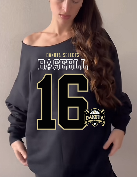 Oversized Off the Shoulder Crew Dakota Selects