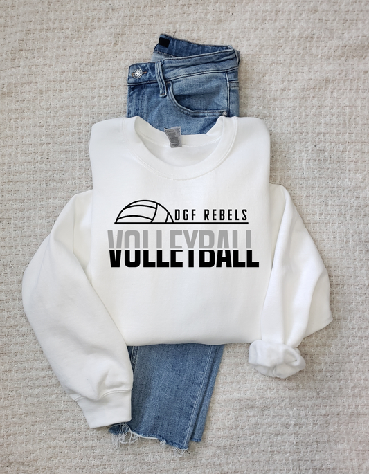 DGF Volleyball dgf301- Tee, Crew, Hoodie