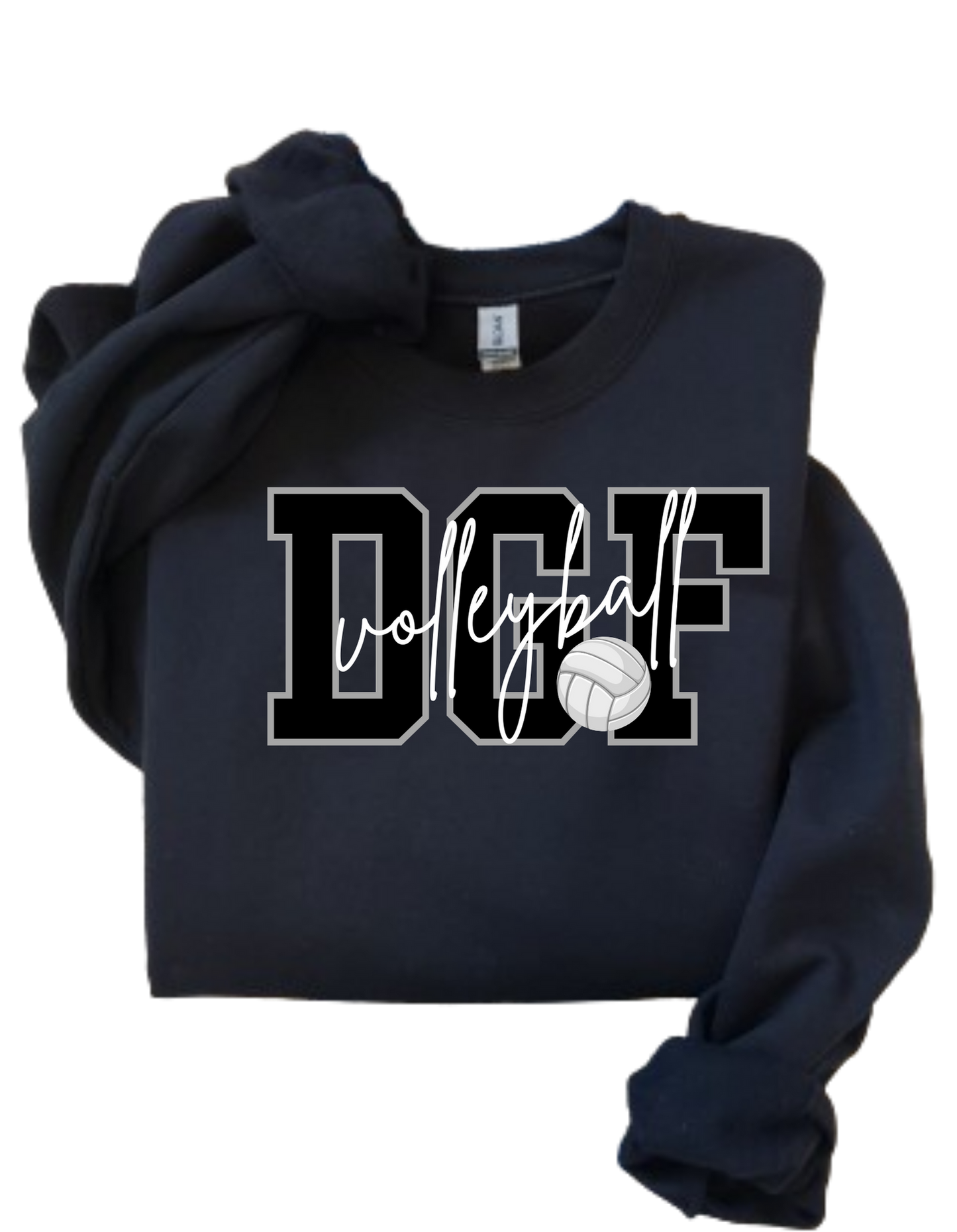 DGF Volleyball dgf302- Tee, Crew, Hoodie