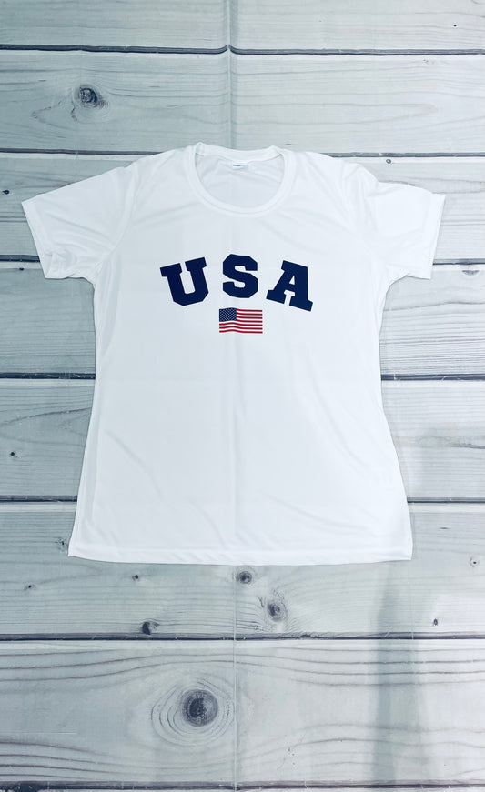 Womens Dri Fit USA T-shirt