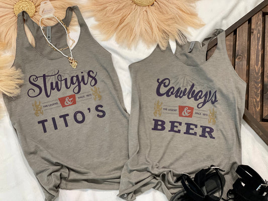 Sturgis or Cowboy Tanks