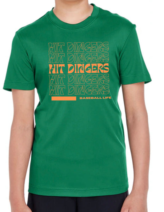 Hit Dingers Youth Dry Fit