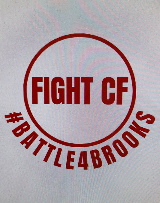 Battle For Brooks - Fight CF Sticker