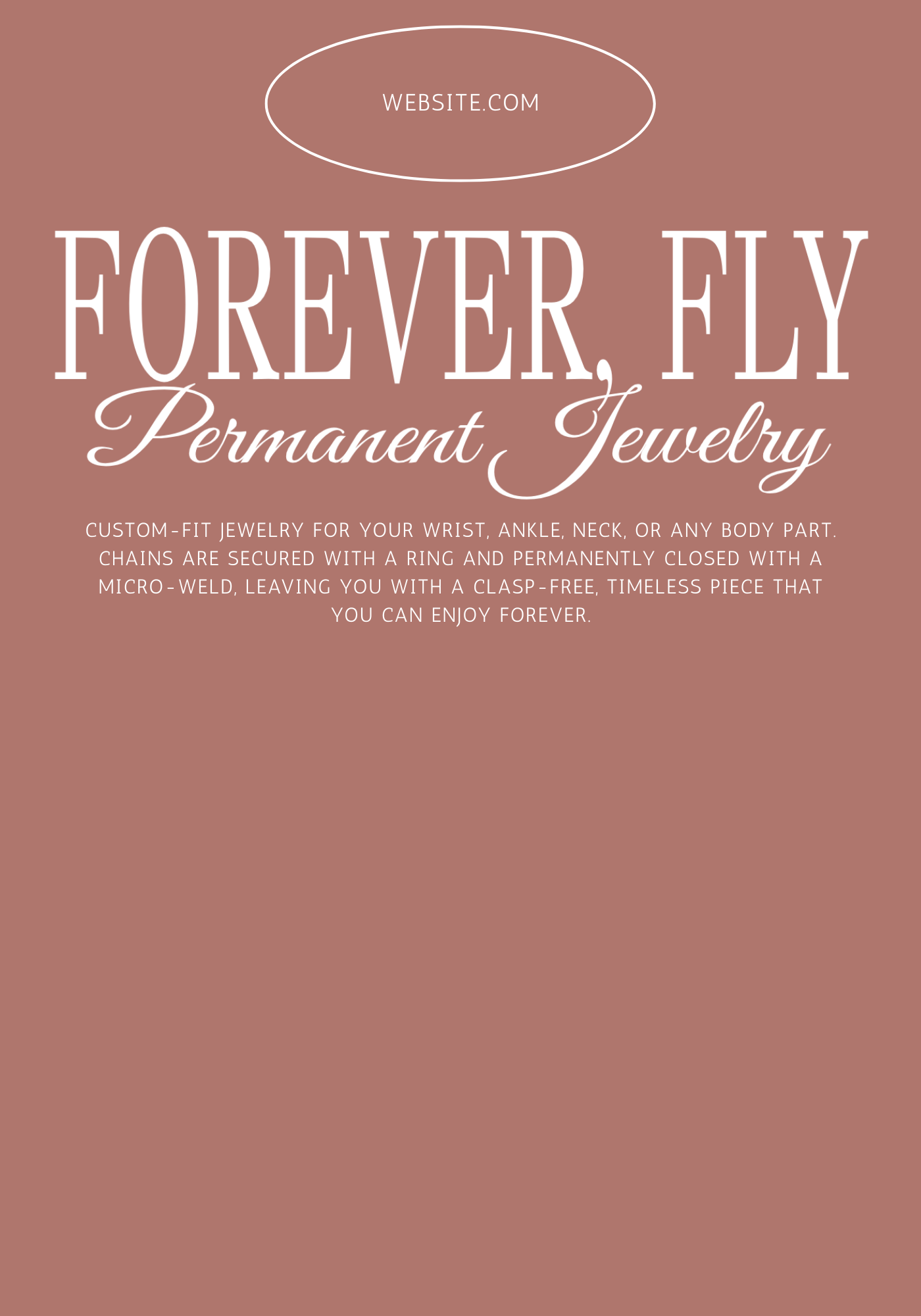 Permanent Jewelry Sweatshirt