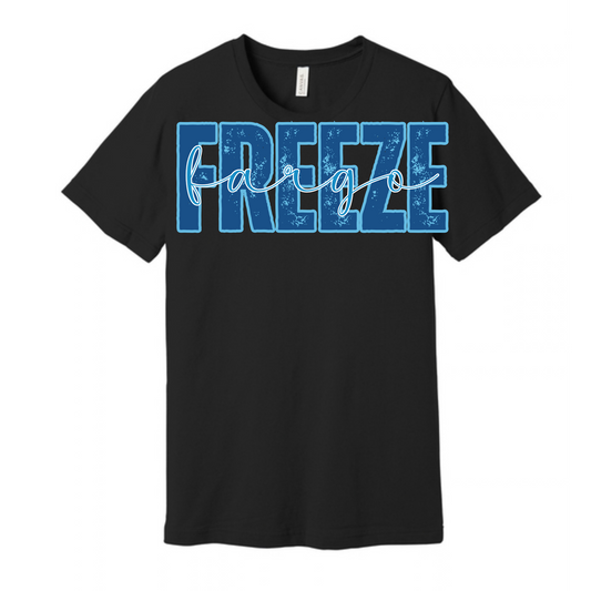 Large Front Tee - Freeze