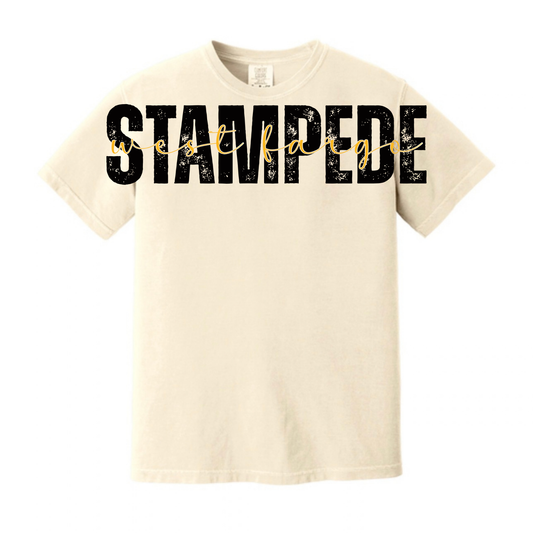 Large Front Tee - Stampede