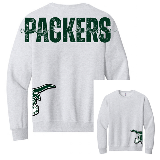 Packers Large Letter Side Logo Crew