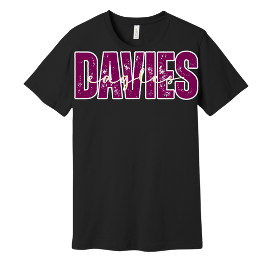 Large Front Tee - Davies