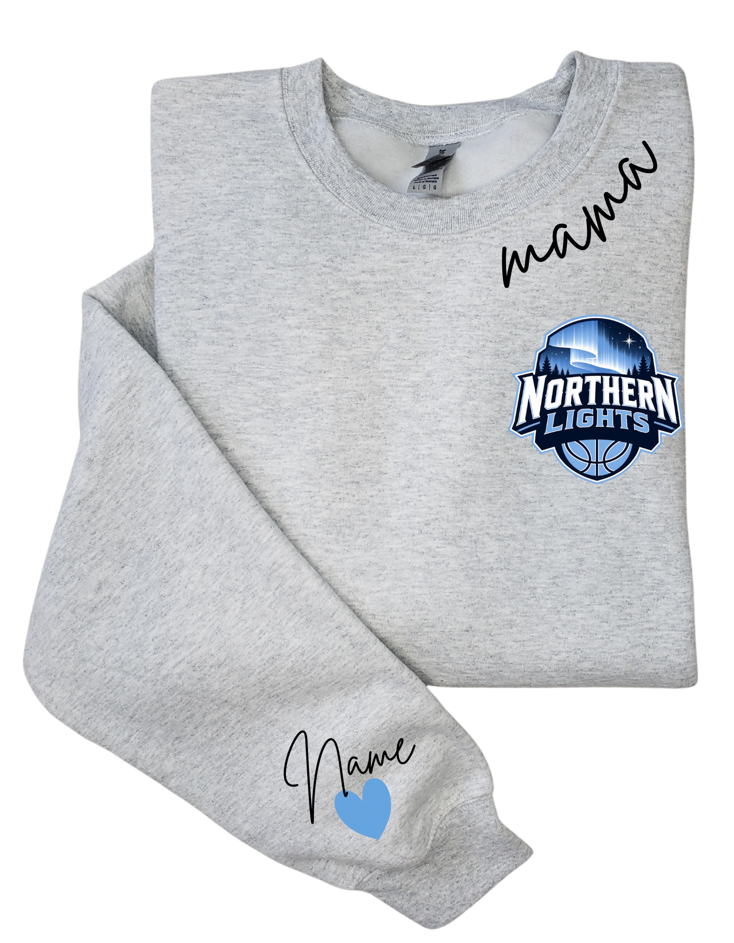 Northern Lights Mama Custom Crew