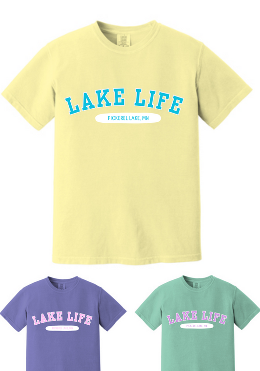 Colorful Lake Life Tee