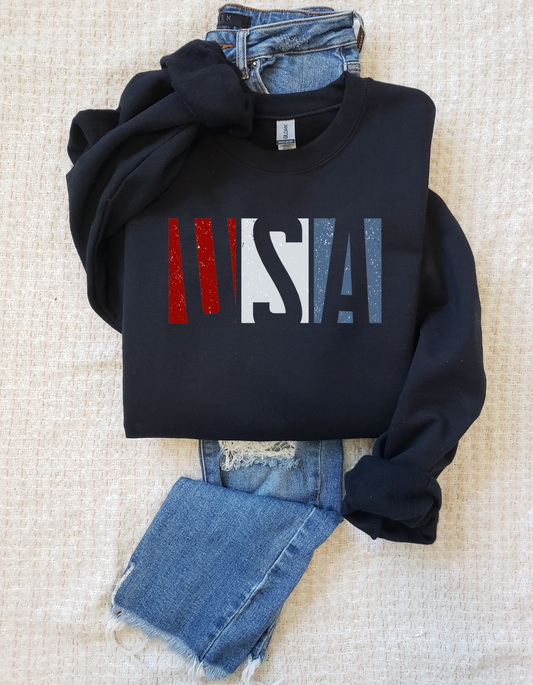 USA Tee or Crew