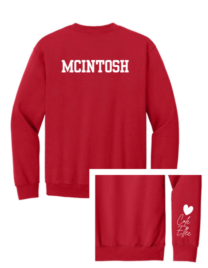 Custom Back Name and/or Number