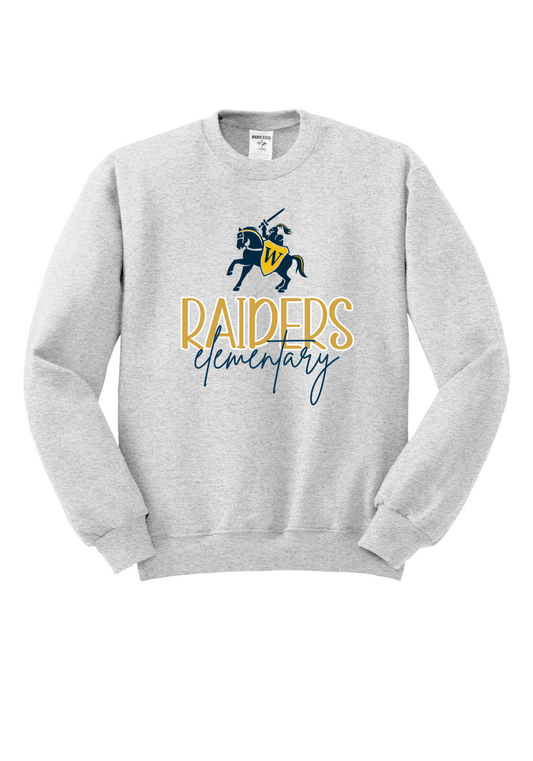 Washington Raiders Elementary Tee, Crew, or Hoodie
