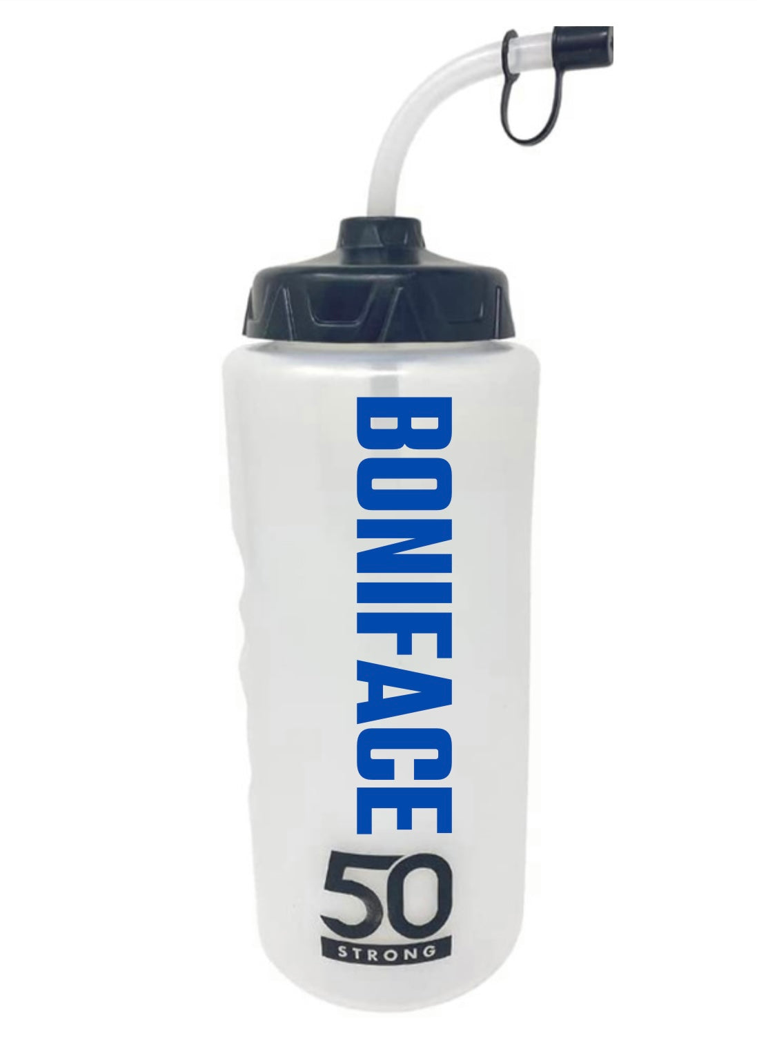 Hockey Water Bottles with Straw