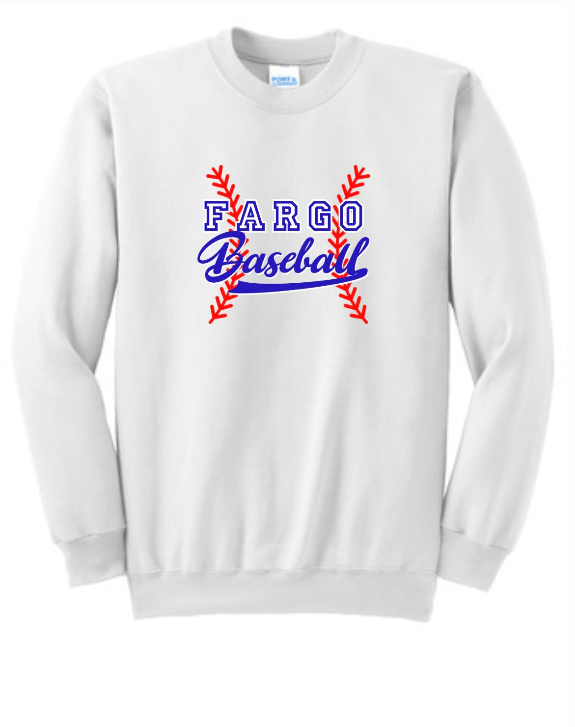 Fargo Baseball Lace Crew Sweatshirt