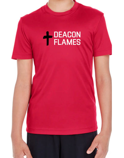 Flames Youth Dry Fit Tee